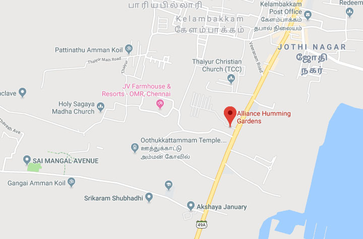 Humming Gardens villas at OMR, Chennai