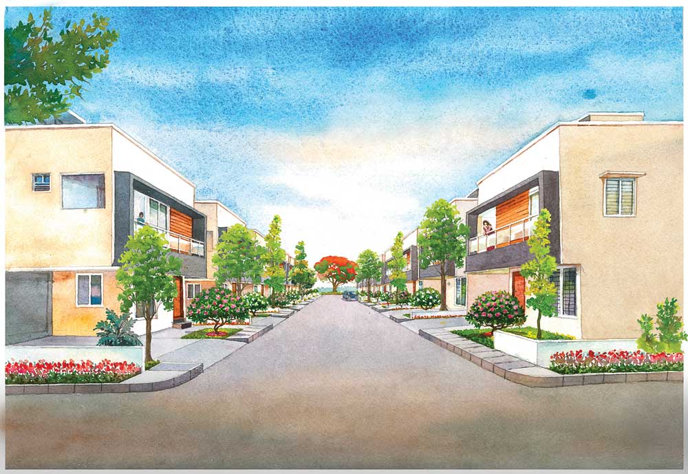 Humming Gardens Gated community villas in OMR